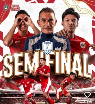 Semifinal Piala AFF U-23 2025. (Instagram)